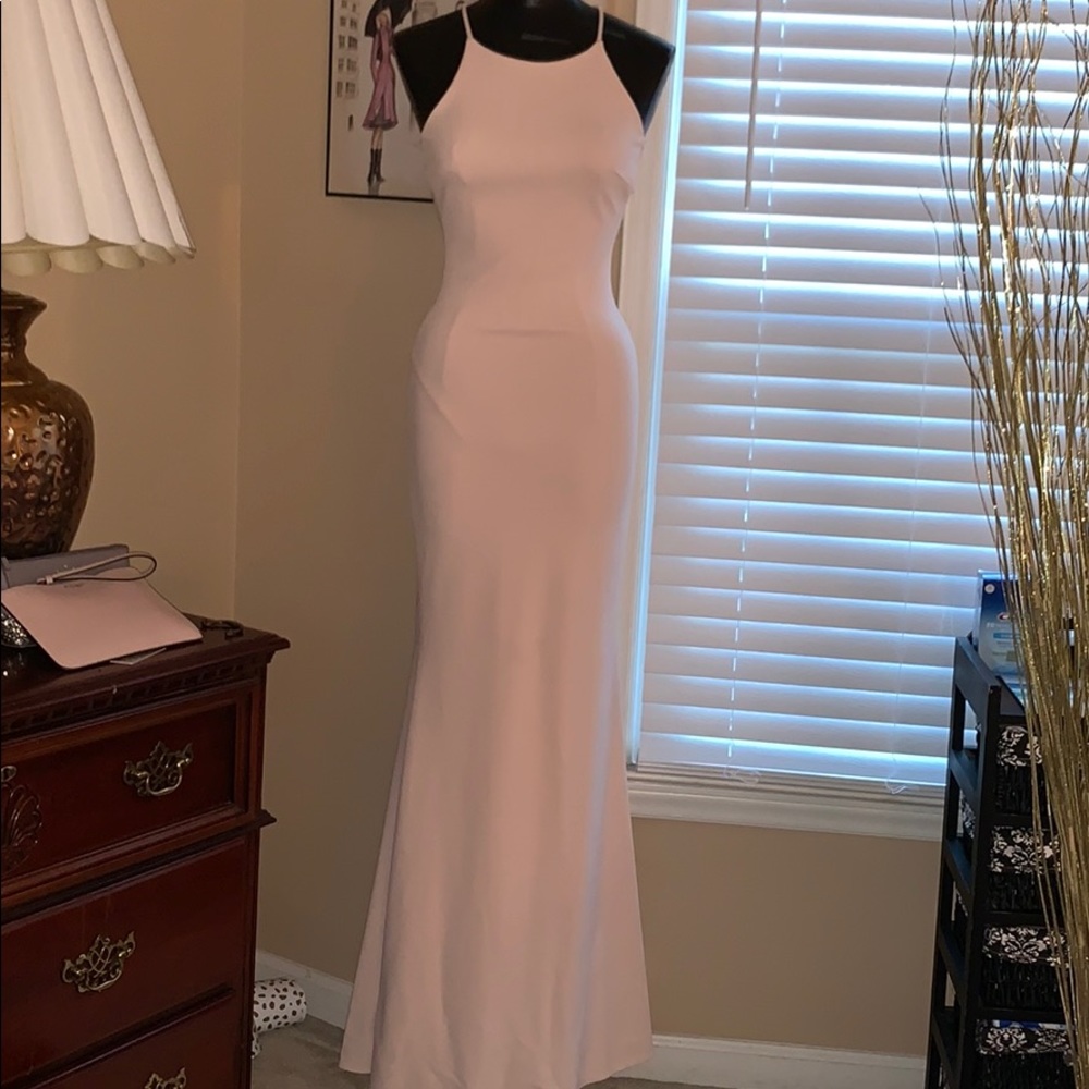 Lulus Soft Pink Gown